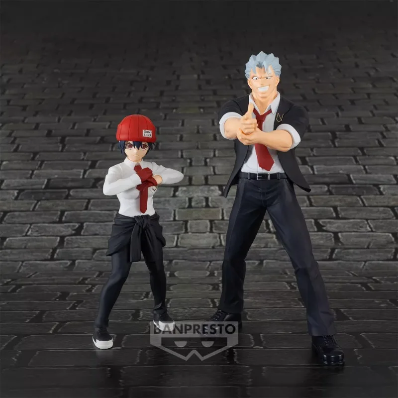 En Stock Original Bandai Banpresto Undead Unluck Izumo Fuko Andy Anime figuras en miniatura de juguete escritorio coleccionable modelo adornos