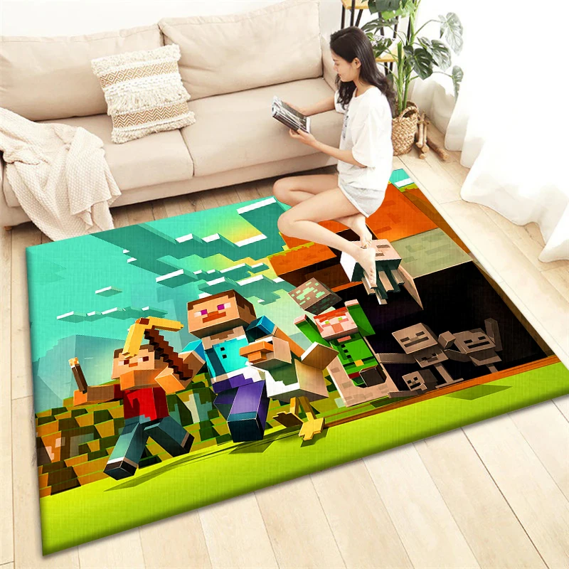 National game Carpet for Children,Living Room Bedroom Floor Mat Kitchen Mat Children\'s Bedroom Mat, carpets ，rugs for bedroom