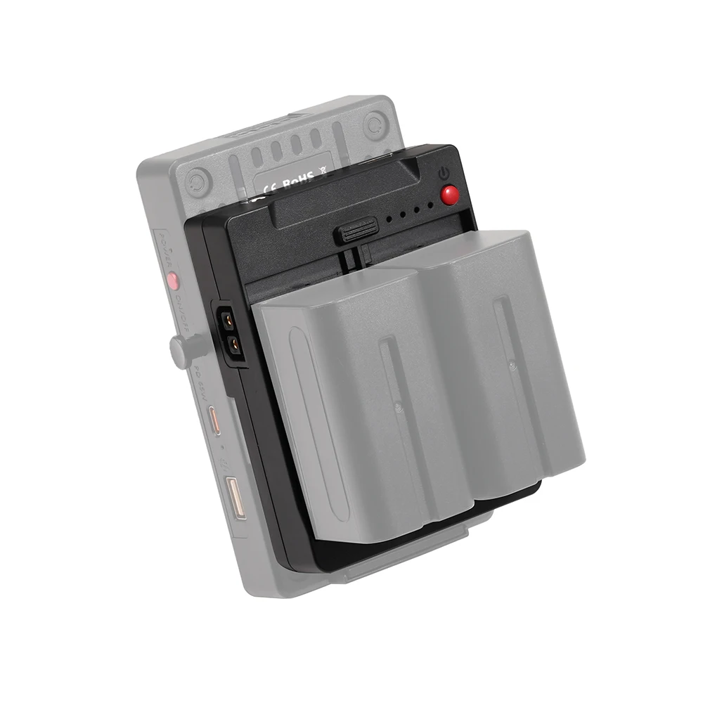 

FOTGA Battery Plate To V Port Power Adapter Board NP-F Series Dummy Battery Camera Plate Monitor Photography Camera Accessories