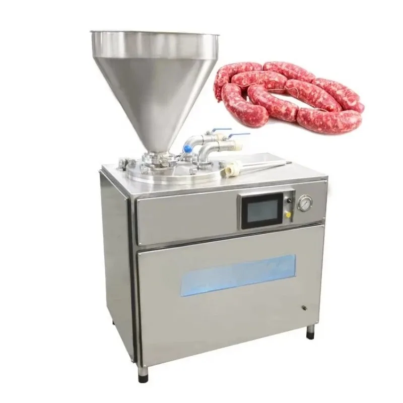 Customize Hydraulic Enema Machine Sausage Filler Stuffer Hydraulic Sausage Stuffing Maker Salami Hot Dog Filling Machine