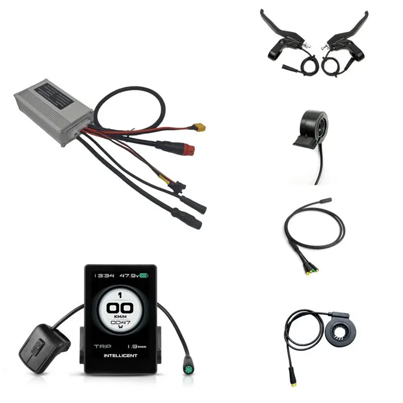 A7THK-860C Screen G062 Controller Set For Bafang G062 Controller H550 Hub Motor 30A 1000W 48V Bicycle Modification Accessories