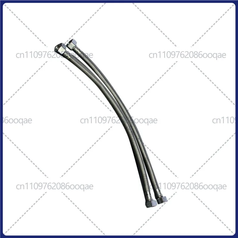 1pcs Ice Maker Pipe Fittings, Stainless Steel Braided Hose, Explosion Proof Pipe for Water Purifier Dispenser