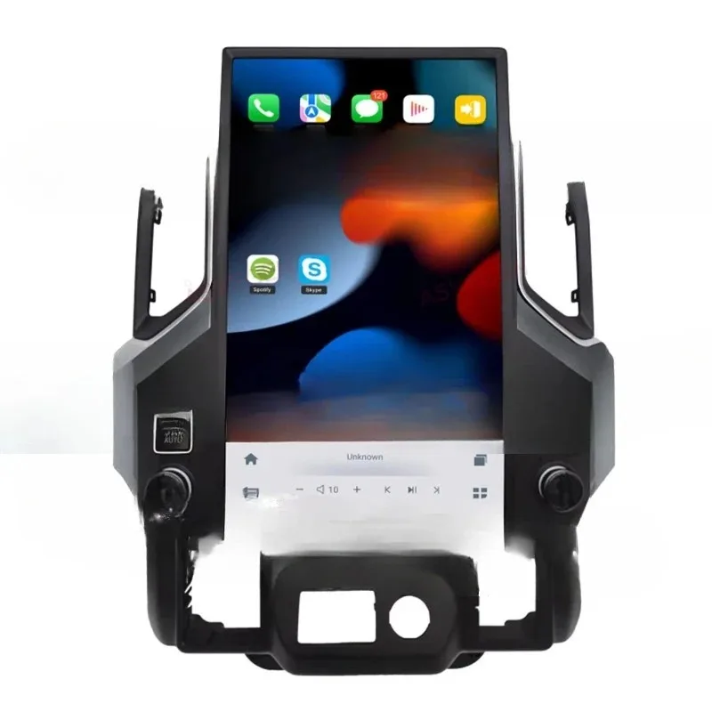 17 Vertical Android Radio Screen with Qualcomm Central Processor 8 + 128