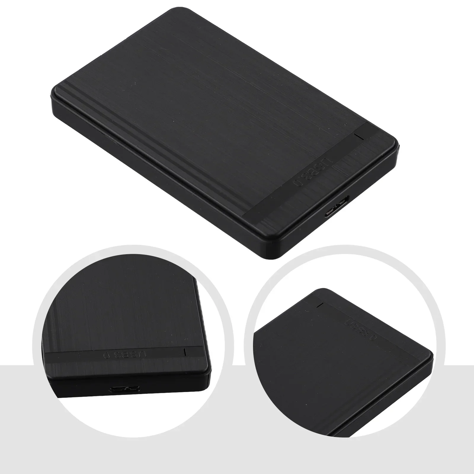 Mobile Hard Drive Box Tool-Free USB 3.0 External Mobile HDD Enclosure - T48 2.5 Inch SSD Solid State Hard Drive Case