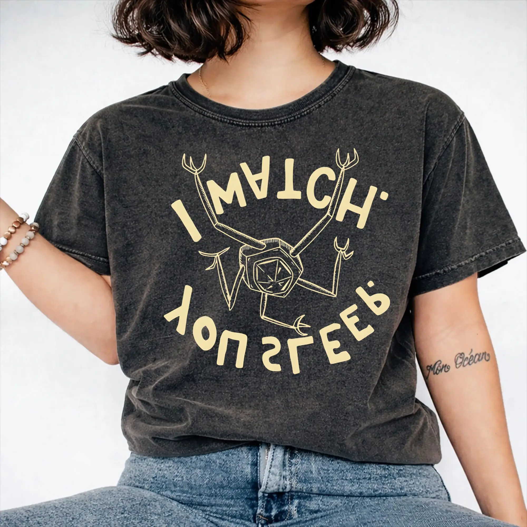 Graphic Printed Project-Hail -Mary Rocky You Sleep I Watch  Washed T Shirts Merch Oversize T-Shirt  Men Women Tees