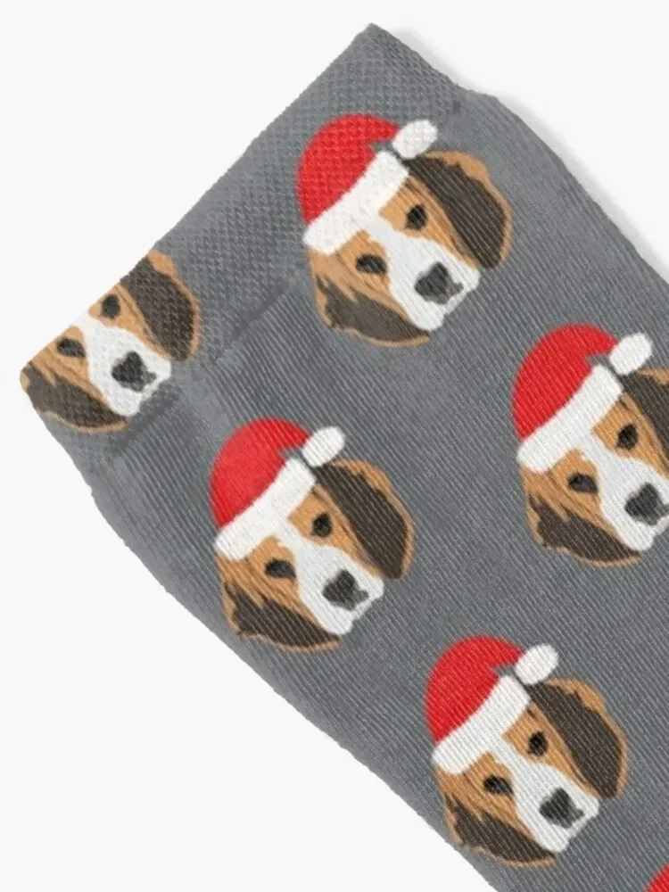 Christmas Beagle Socks funny sock winter Mens Socks Women's