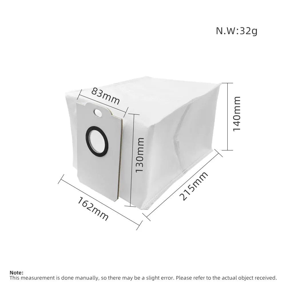 Stofzak voor Conga 2499/7490/8290, Atvel SmartGyro R80, Kabum Smart 900 Robotstofzuiger