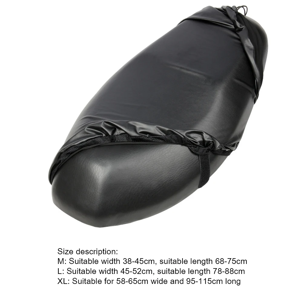Motorbike Cushion Cover Rainproof Cycling Cushion Seat Protector with Drawstring Bicycle Saddle Protective Cover for MTB Bike view 6