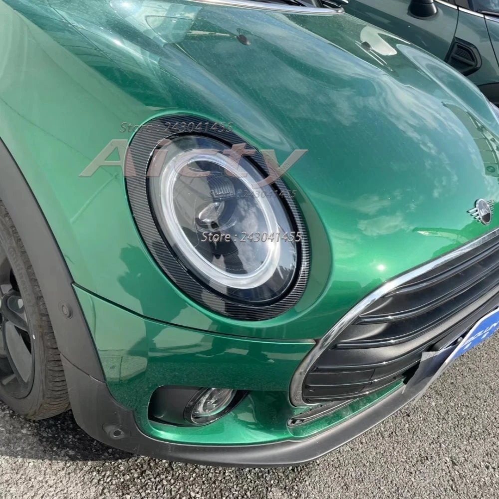 Für Mini Cooper Clubman F54 2022 Auto Zubehör ABS Scheinwerfer Rücklicht Rahmen vorne Hinten Lampe Ring Dekorative Abdeckung Aufkleber – Detail 4