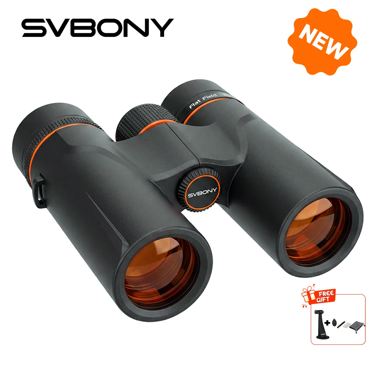 Svbony SA207 ED APO Binoculars 8x32 Wide-angle Flat Field BaK4 Prism FBMC Full-Band IPX7 W