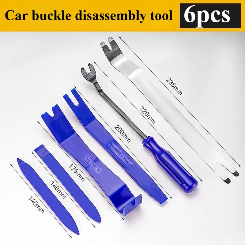 Car Hand Tool Set Stereo Repair DVD Repair Tool Dashboard Removal Tool Interior Plastic Trim Panel Car Disassembly Tool Kit