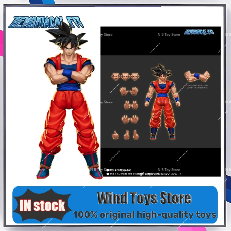 

Demoniacal Fit Action Figure Fit Dragon Ball Z SHF "Eternal Martial Arts Master" Sun Wukong 3.0 Body 1/12 Anime Characters