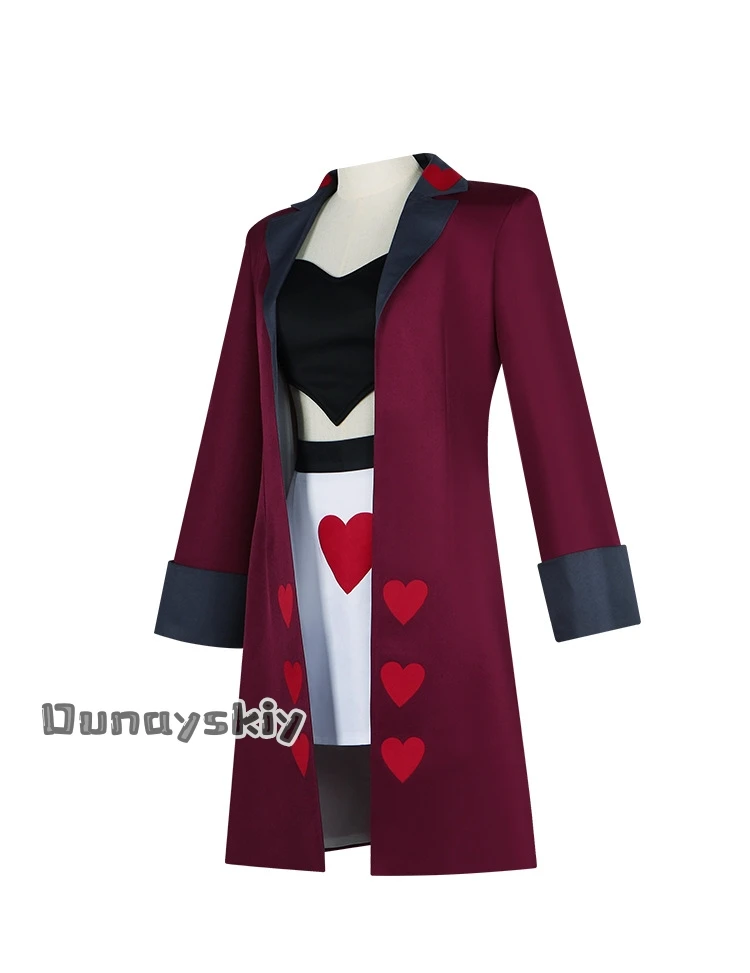 

Dunayskiy@Hotel Velvet Vivienne Stage Performance Косплей Костюм Аниме Наряд. Ад Хэллоуин Косплей Костюм Униформа Платье