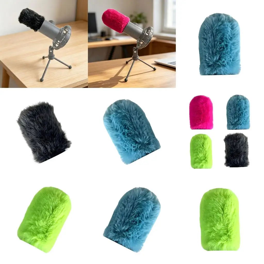 4XFC Customizable Microphone Popping Filter For 658 Mic Windscreen Blocks Air Blasts And Unwanted Sound