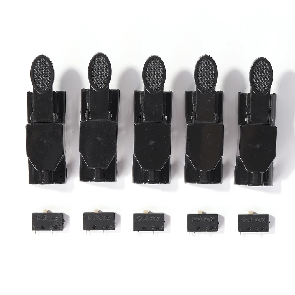 10pcs High Sensitivity TIG Switch Trigger with Micro Argon Arc Weld Torch Shell Welder Cutter Machine Replacement Parts