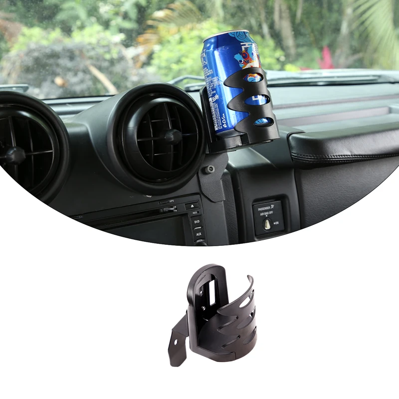 

Car Cup Holder Air Vent Outlet Drink Coffee Bottle Holder Can Mounts Holders Beverage Stand For Hummer H2 2003-2007 Accessories