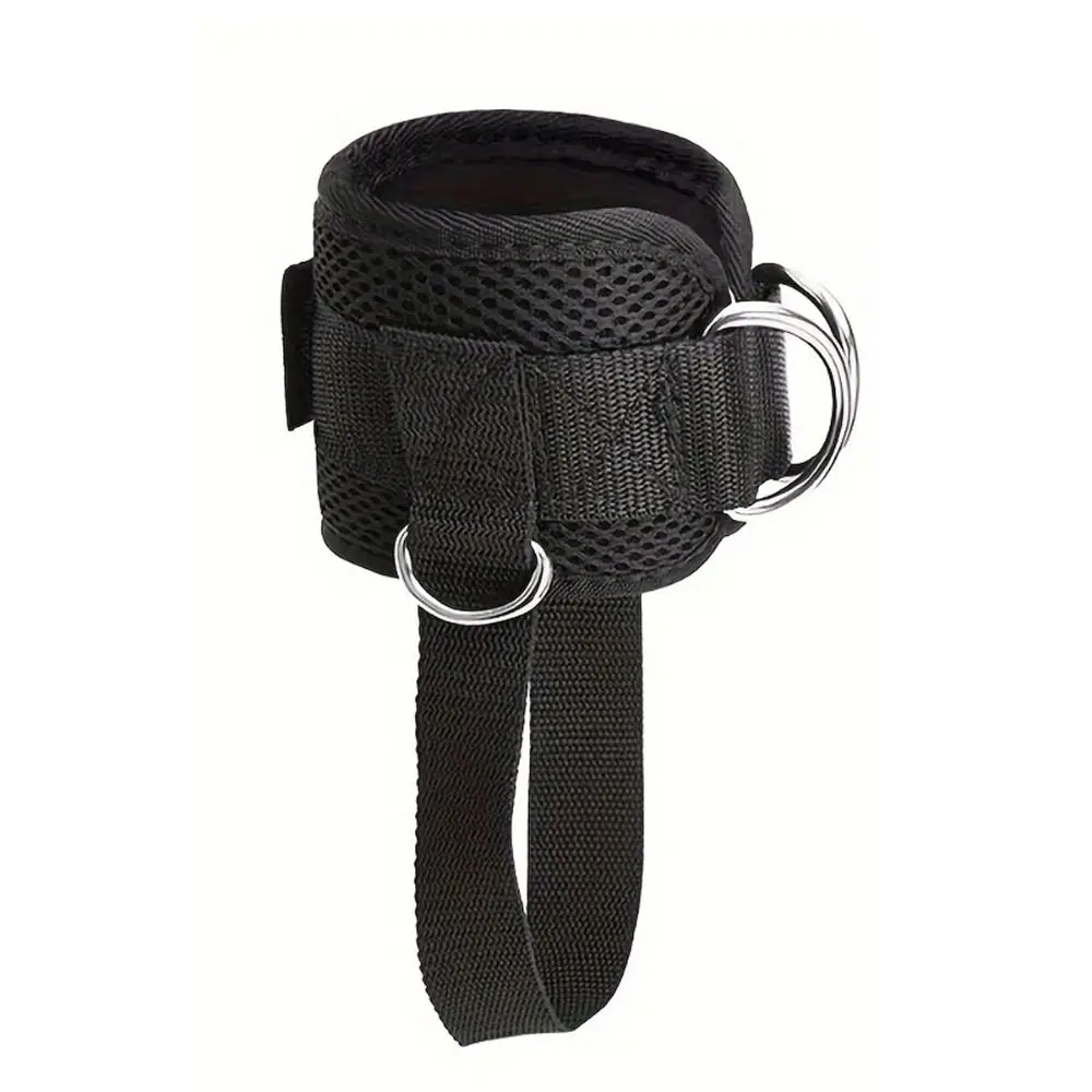 Buttocks Shaping Fitness Ankle Buckle with Foot Straps Hand Thigh Exercises Ankle Strap Leg Cuffs D-Ring Adjustable