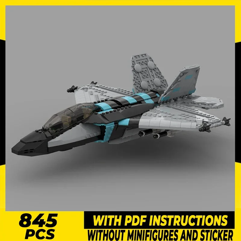 

Модель военного самолета Moc, строительные кирпичи, реактивный истребитель F-22 Raptor, технологические блоки, подарки, рождественские игрушки, наборы «сделай сам», сборка