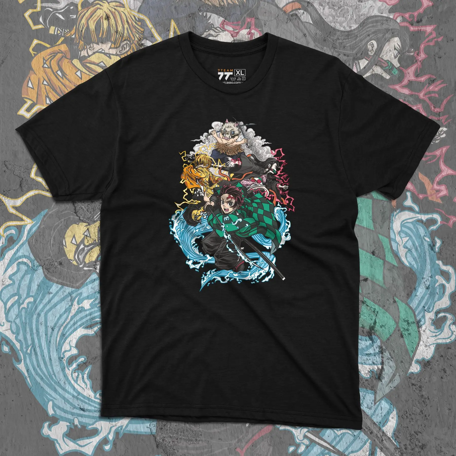 

T-shirt with Demon Slashing Blade - Team 2 print