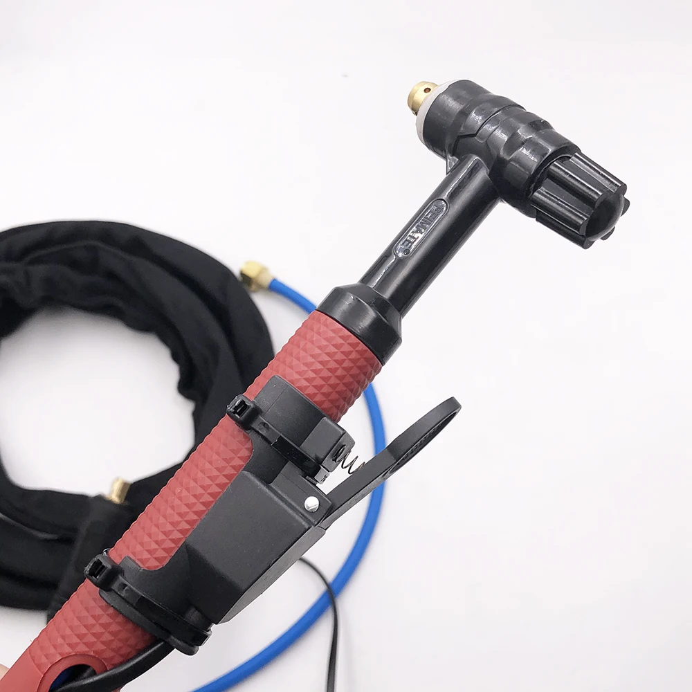 QQ150 QQ-150 Tig Welding Torch with DKJ10-25 connector 4 Meters Long Air Cooled Welder Torch for TIG Weld Welder Accessories