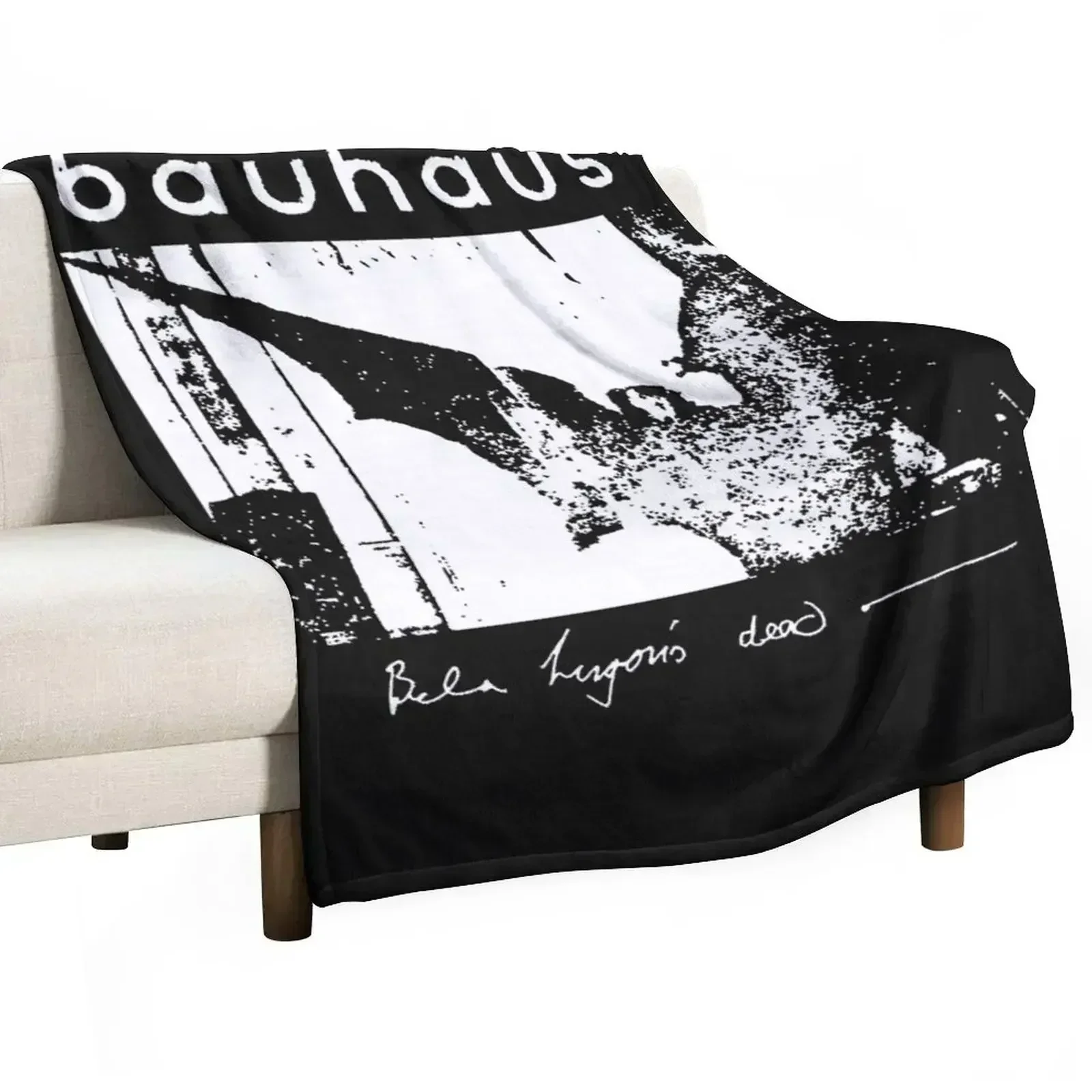 BauhausBat Wings Bela Lugosis Dead Throw Blanket Bed linens Picnic Thins wednesday Stuffeds For Decorative Sofa Blankets