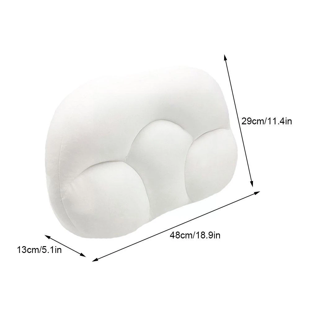 1PCS Body Massager All-round Sleep Pillow Neck Massager Sleeping Memory Foam Shaped Head Massage Cushion Head Massager Health