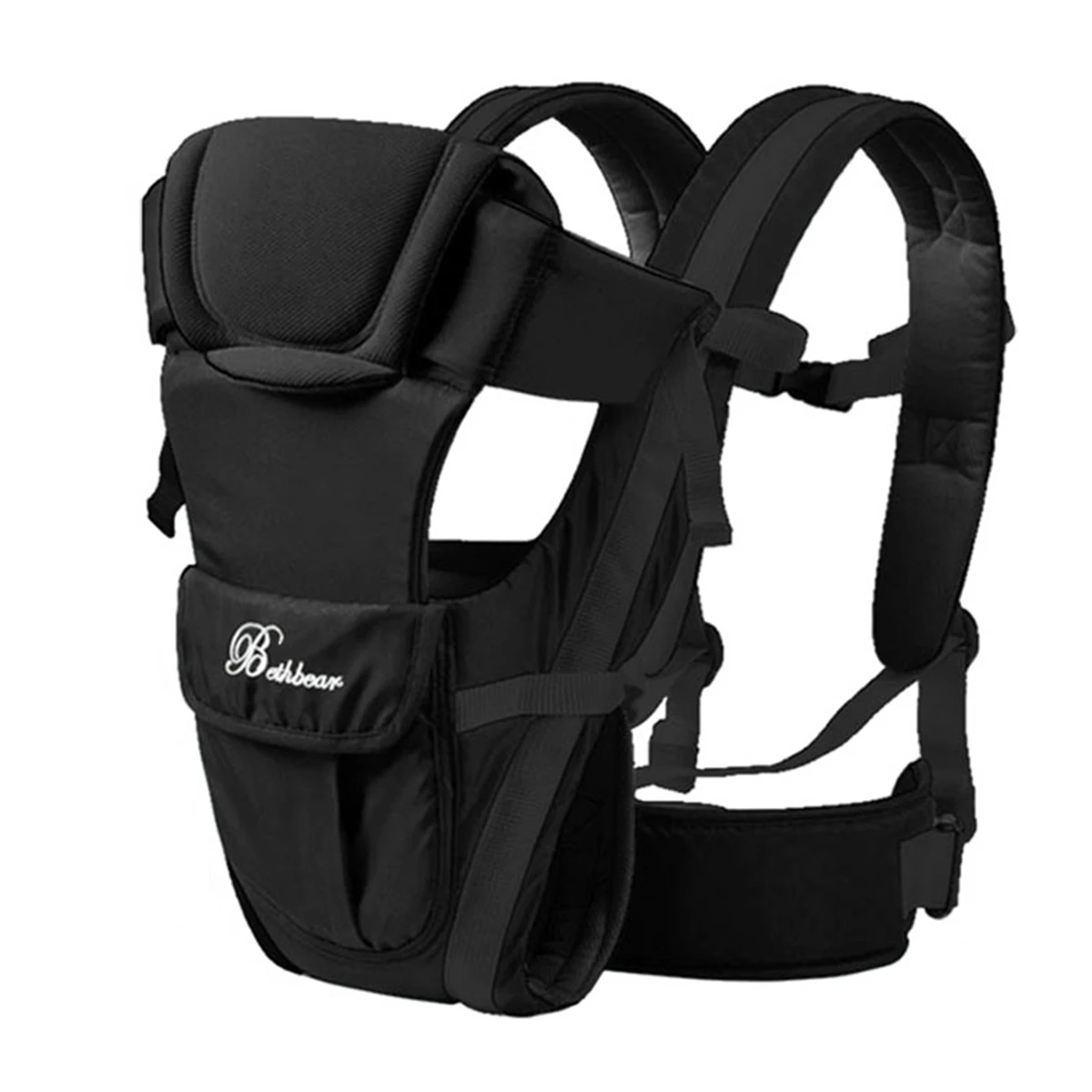 Porte-bébé, porte-sac à dos ergonomique 4 en 1, porte-bébé facilement réglable pour nouveau-né et tout-petit