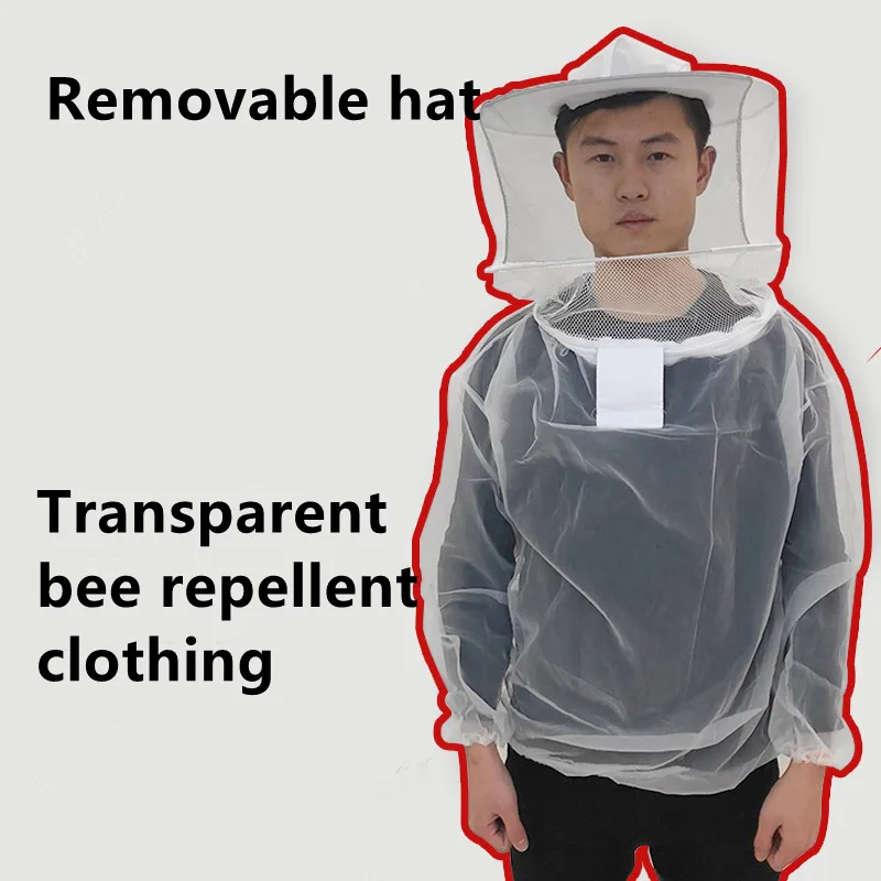 Breathable All in One Anti Bee Suit Beekeeping Clothes Beekeeping Hats Beekeeping Tools Protective Clothing