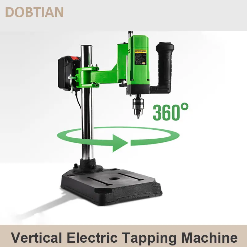 Vertical Electric Tapping Machine Drill Tapper for Universal Flexible Arm 110V-240V BG-5199