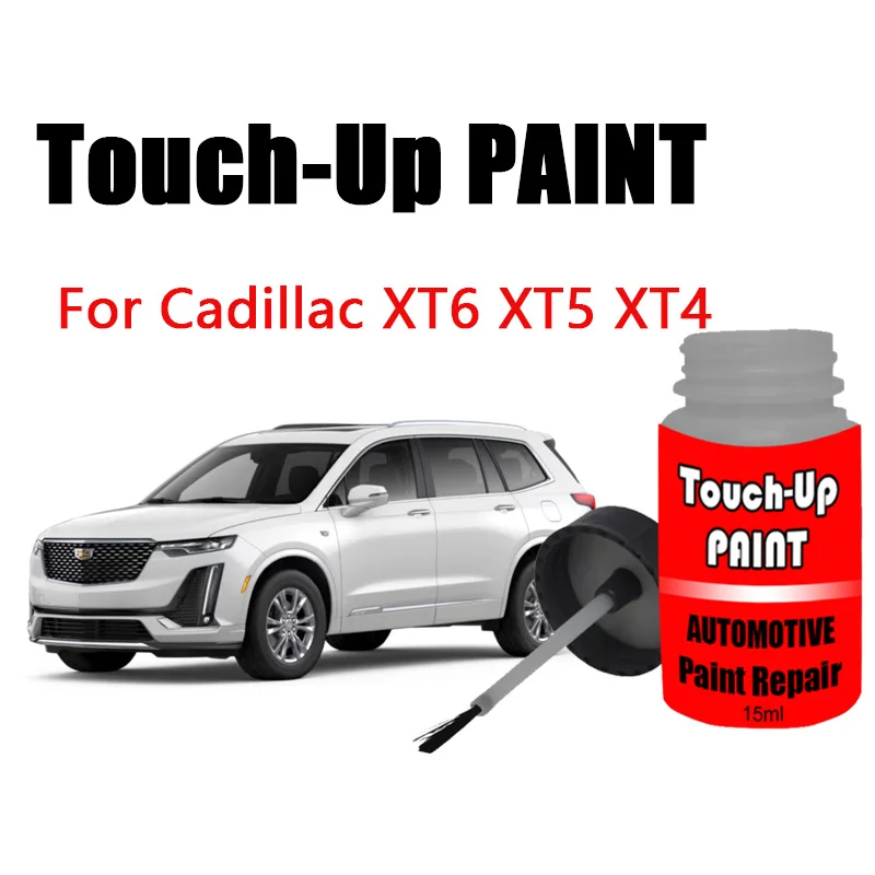 

Automotive Car Repair Touch-Up Paint (With Brush) for Cadillac XT6 XT5 XT4 Paint Scratch Remover Car Paint Car Accessories