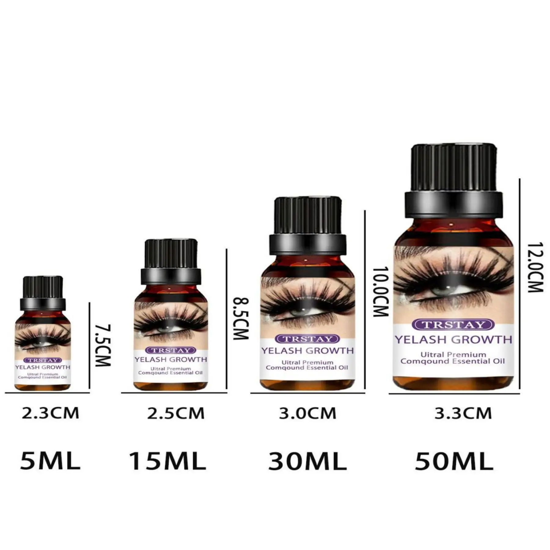 مصل نمو الرموش القوي ، زيت نمو الحواجب ، زيوت أساسية ، جوهر ، نمو سريع ، سائل ، محسن للرموش #6