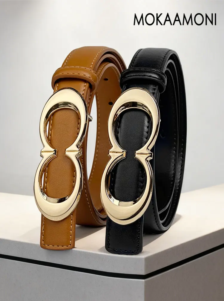 

Классический женский ремень, повседневный, универсальный, тонкий, модный, подчеркивающий индивидуальность, подходит к брюкам.