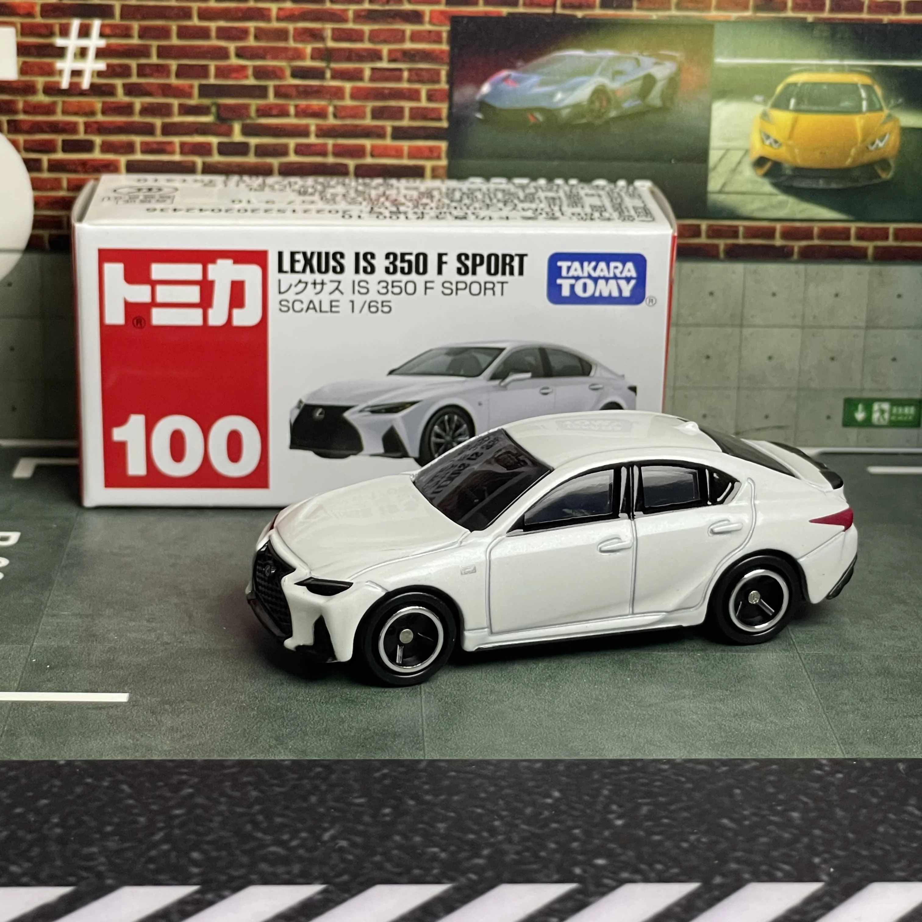 Takara Tomy Tomica n° 100 Lexus IS 350 F SPORT boîte alliage voiture véhicule moulé sous pression Mode métal Collection affichage garçon jouet cadeau