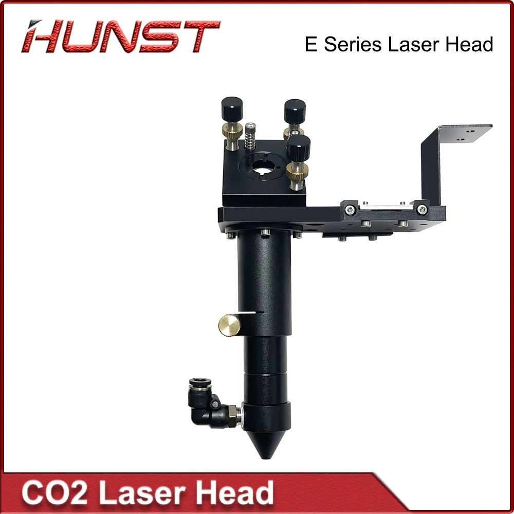 HUNST CO2 Laser Head E Series D20mm FL50.8&63.5&101.6mm Adapter Lens 25mm For Laser Engraving Machine