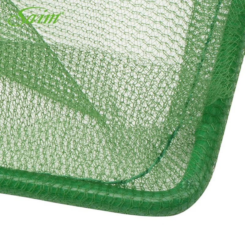 Portable Long Handled Fishing Net Square Aquarium Accessories Floating Object Cleaning Tool