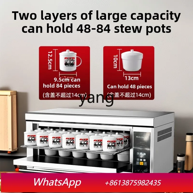 

Lcx commercial automatic intelligent soup stew machine frequency conversion energy-saving ceramic stew cup