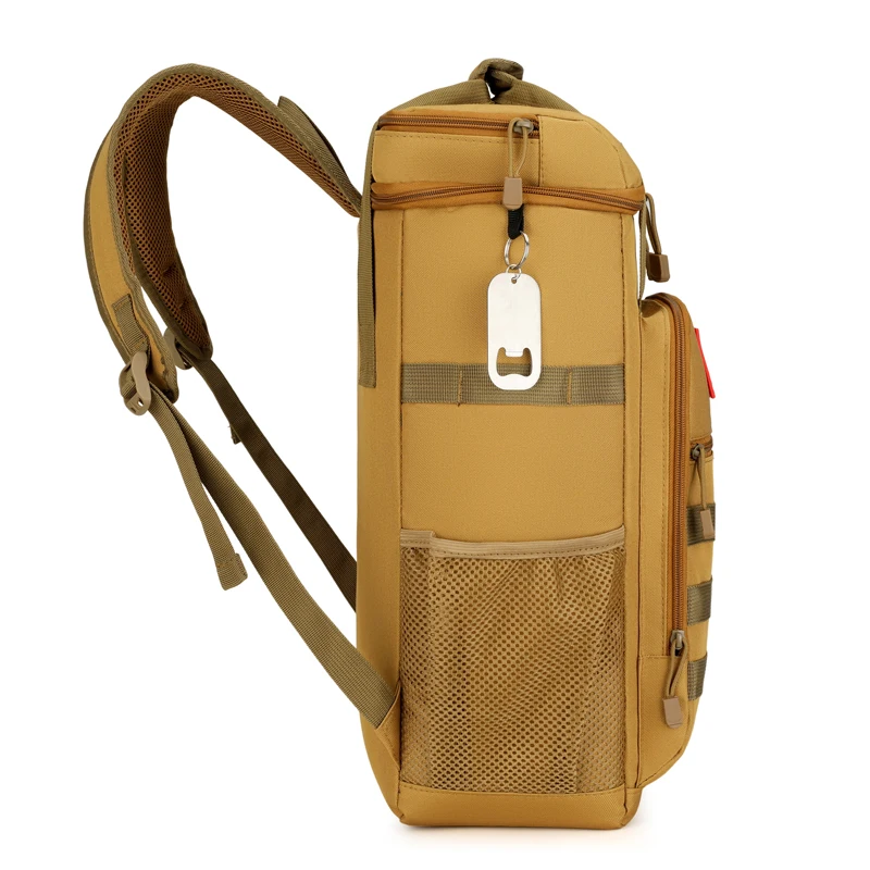 Toposhine 25L التكتيكية على ظهره للنساء/الرجال المشي لمسافات طويلة في الهواء الطلق الليزر قطع Daypack حقيبة مدرسية مخيم الصالة الرياضية حقيبة الظهر مع حامل الكأس المزدوج