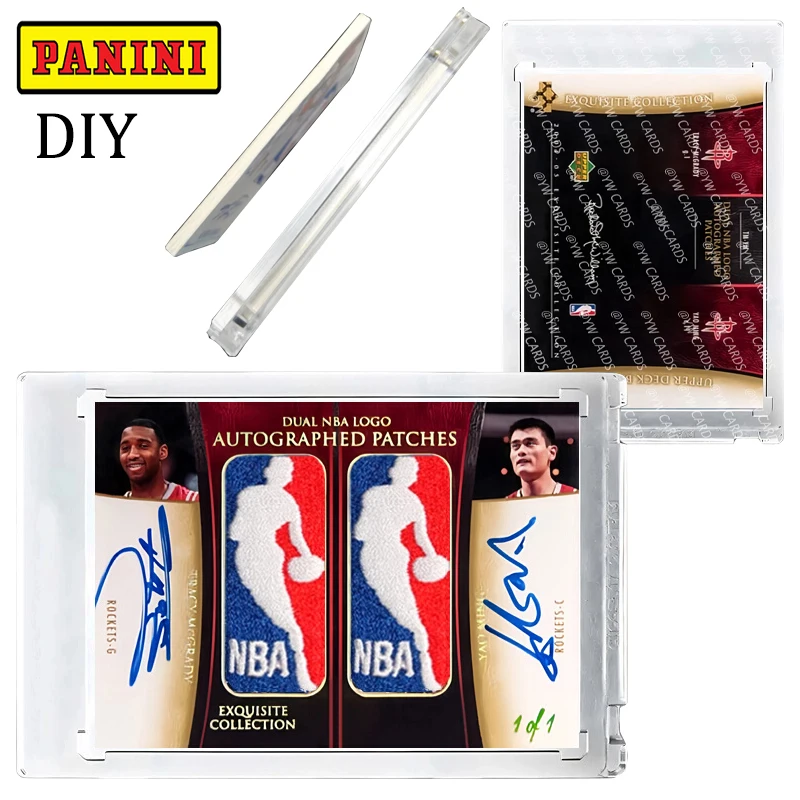 Panini Homemade Star Cards Yaoming Mcgrady Logoman Signature Collectible Cards Christmas Birthday Presents Autographed Patches