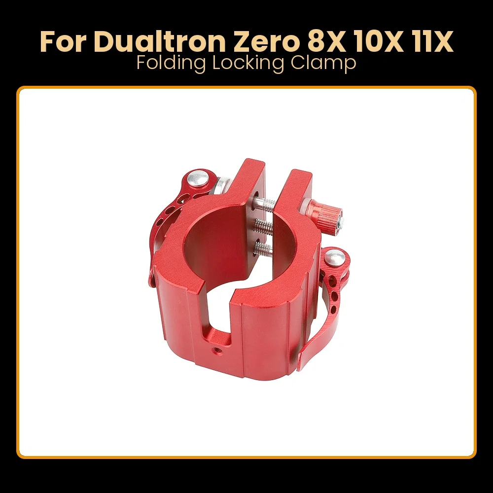 

Ulip Folding Clamp Lock for Zero 8x 10X 11X Electric Scooter, Aluminum Alloy Foldable Handlebar Sturdy Vertical Shank Lock Parts