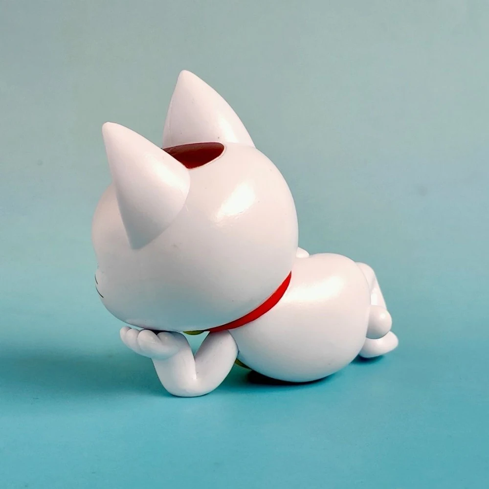 アニメ高速道路おばさんフィギュアかわいい Q エディション高速道路おばさんアクションフィギュアフォーチュン猫モデルおもちゃカーアクセサリー像おもちゃギフト