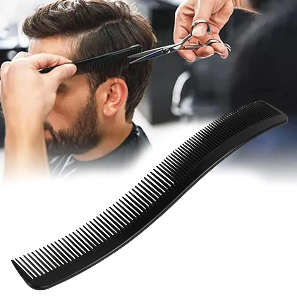 

3pcs Salon S Arc Design Curved Barber Comb Hairdressing Hair Styling Hair Cutting Comb Plastic Haircutting Comb Men Women