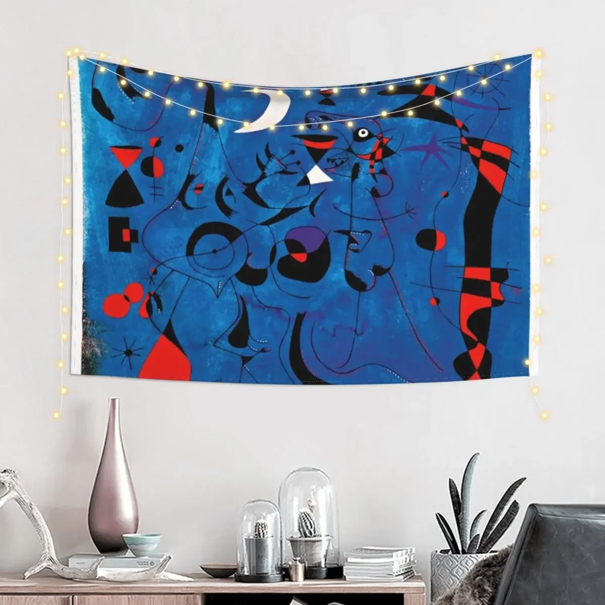 Miro 33 Tapestry Room Decore Aesthetic Wall Deco Room Decor For Girls Tapestry