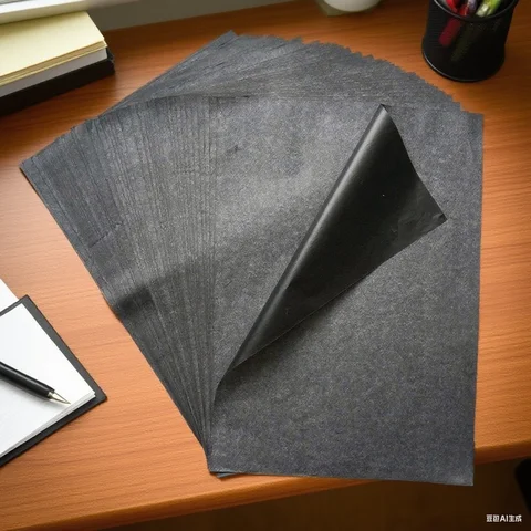 100 Sheets per Pack of Single-Sided A4 Carbon Paper with Graphite, High-Definition Drawing and Tracing