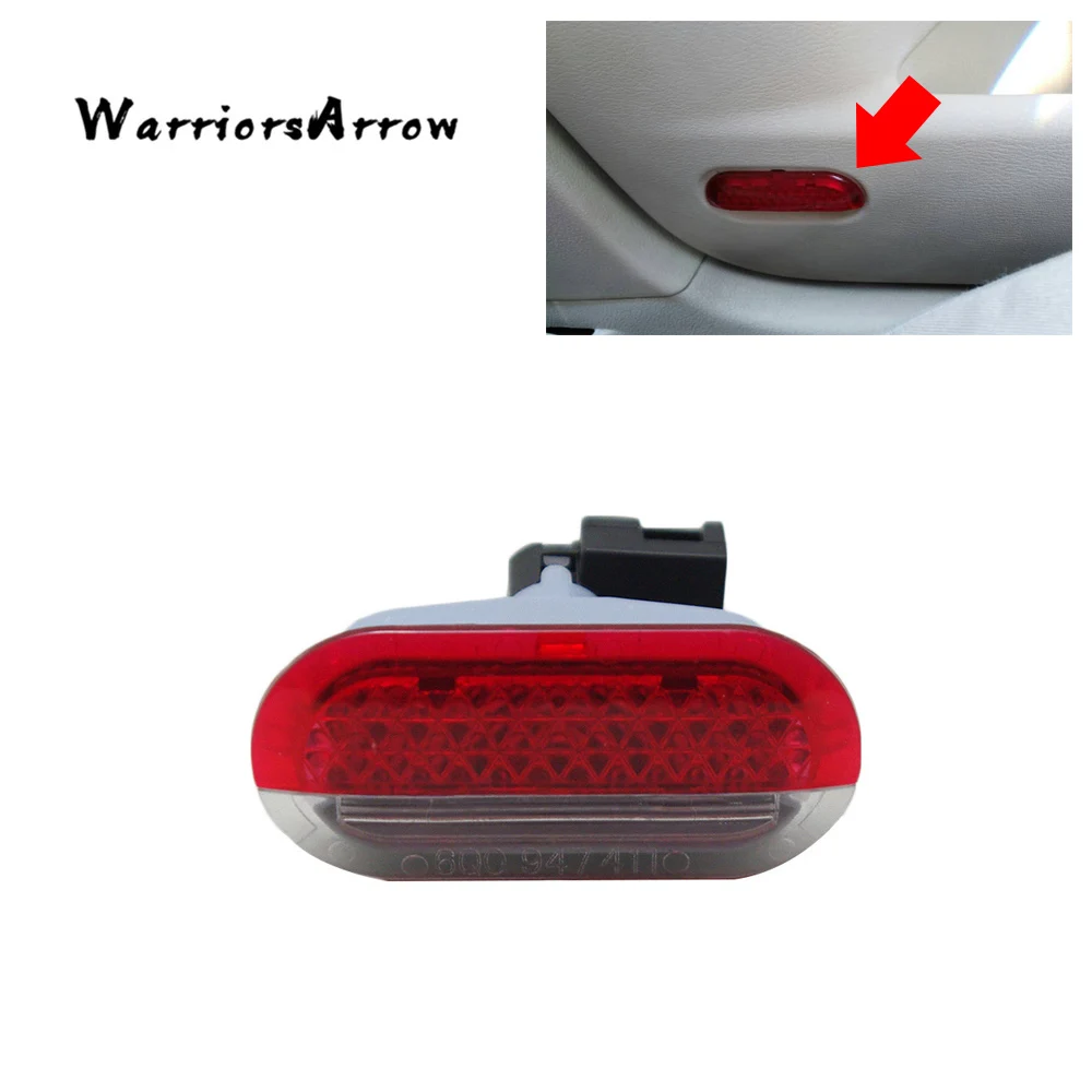 

WarriorsArrow Interior Door Courtesy Warning Lamp Light Quality For Beetle Golf Jetta MK4 1998 2000 1J0947411B 1J0947411E