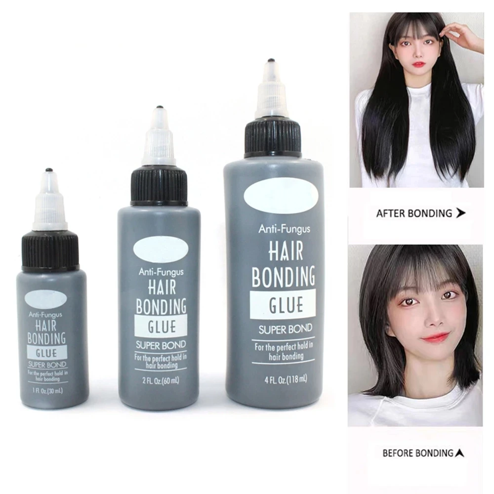 2 Bottle/Lot Hair Bonding Glue Waterproof Lace Glue Professional Wig Adhesive Anti-Fungus Hair Weave Bond Strong Hold Wholesale