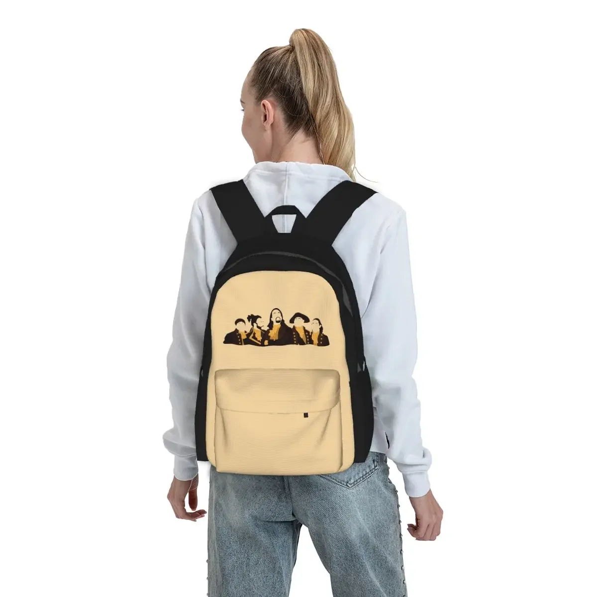 Hamilton Broadway Silhou Backpack Student BookBag Children School Bag Laptop Shoulder Bags for Men Women
