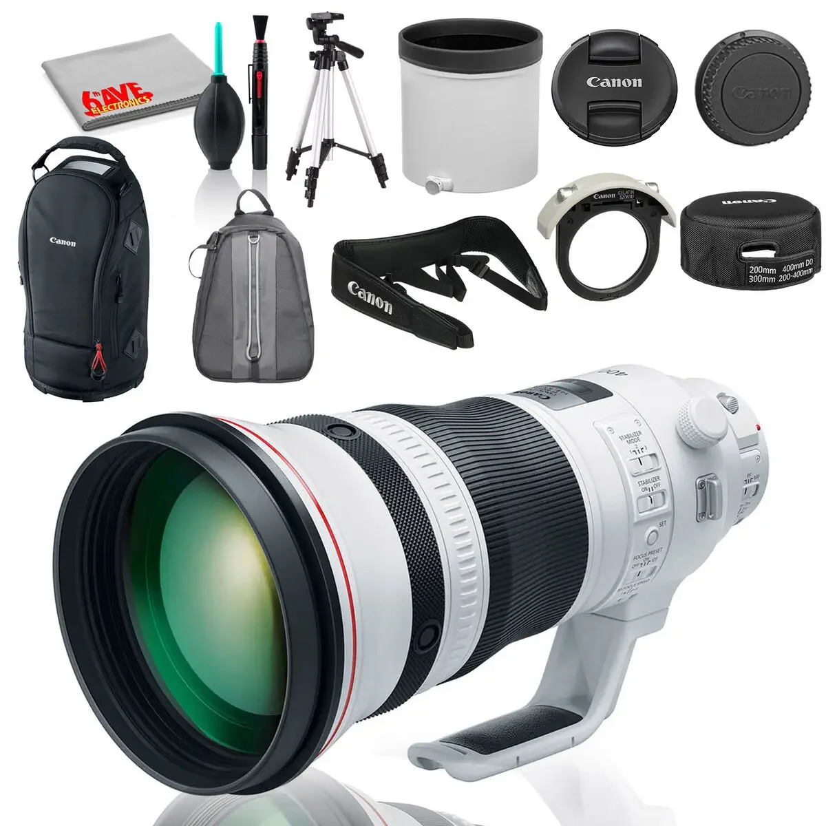 

Big Discounts EFs 400mm F2.8L Is III USM Lens Bundle WITH Cleaning Kit