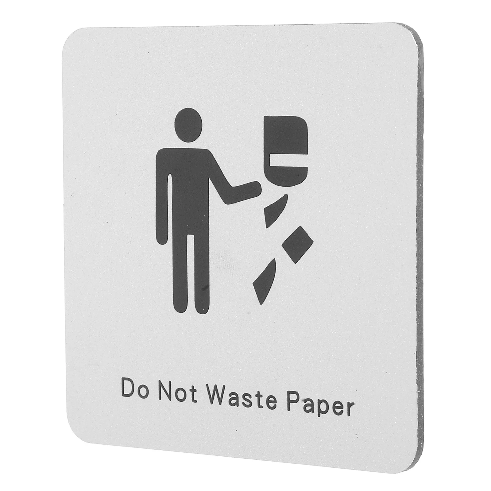 

Please Save Paper Sign Indoor Outdoor Caution Alert Bathroom Restroom Durable Easy Install Versatile Use Elegant Design