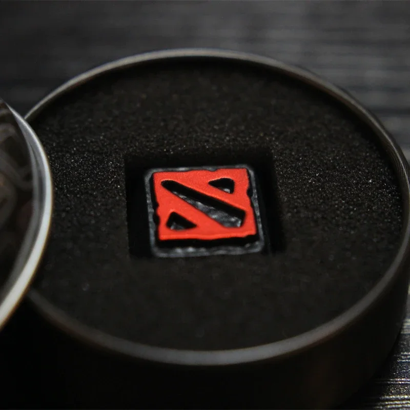 Keystone DOTA 2 Artisan Keycap for Mechanical Keyboard 1 pc Zinc Aluminum Alloy Metal Customize Personalized DIY Game PC