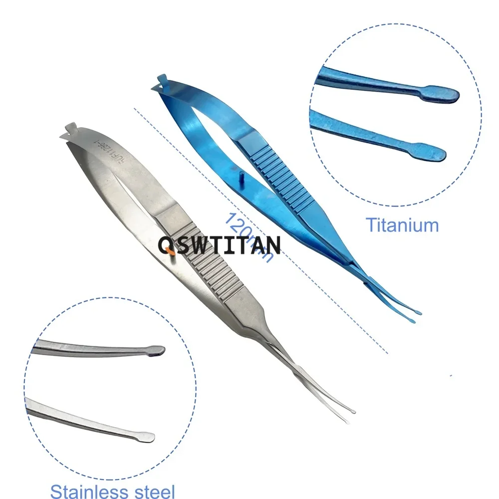 Ophthalmic Micro Surgical Instruments Lens Implantation Forceps Ophthalmic Lens Forceps Titanium/Stainless steel